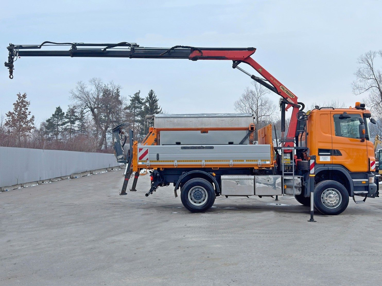 Scania R 420 KIPPER 4,15 m * PK 11002/FUNK * sandblaste - Camion con gru: foto 5 Scania R 420 KIPPER 4,15 m * PK 11002/FUNK * sandblaste - Camion con gru: foto 5