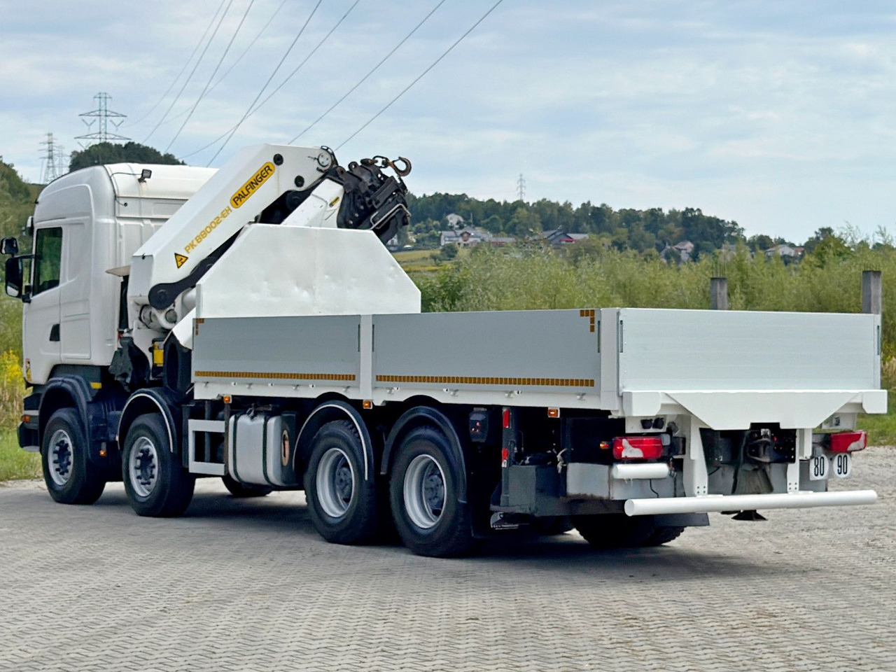 Camion con gru Scania R 500 * PK 88002 - EH G + FUNK * 8x4 *TOPZUSTAND: foto 7