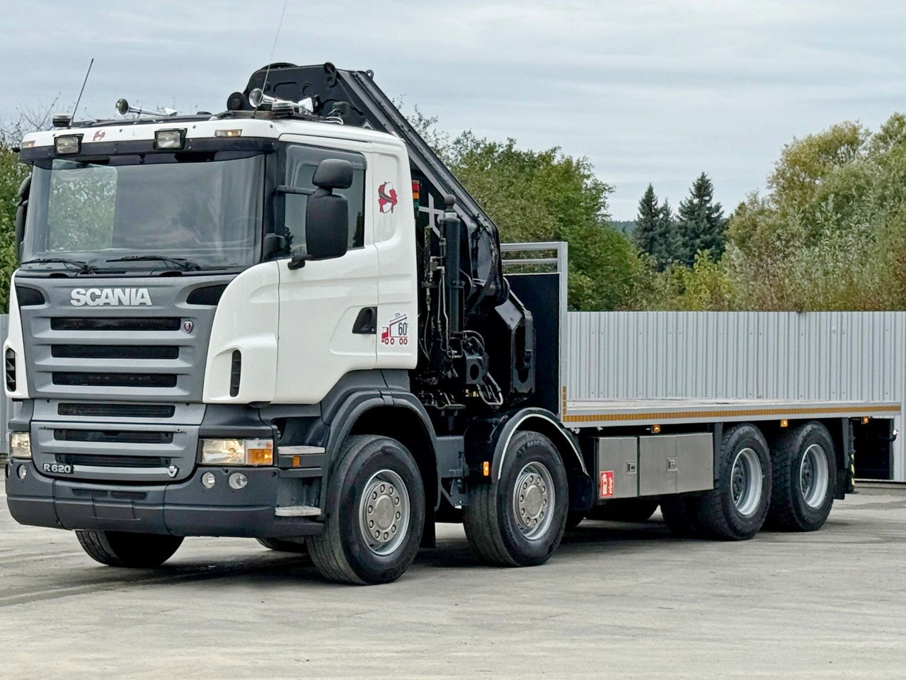 Scania R 620*PLATFORM 6,45m*HIAB 600 E - 9 + FUNK / 8x4 - Camion con gru: foto 3 Scania R 620*PLATFORM 6,45m*HIAB 600 E - 9 + FUNK / 8x4 - Camion con gru: foto 3