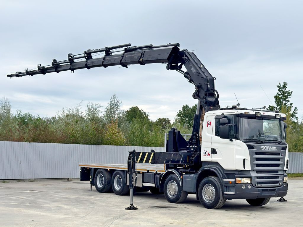 Scania R 620*PLATFORM 6,45m*HIAB 600 E - 9 + FUNK / 8x4 - Camion con gru: foto 2 Scania R 620*PLATFORM 6,45m*HIAB 600 E - 9 + FUNK / 8x4 - Camion con gru: foto 2