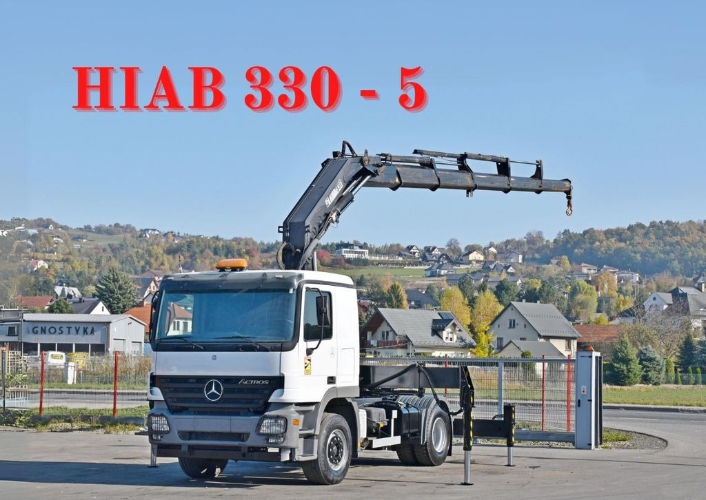 Mercedes-Benz ACTROS 1844 * Sattelzugmaschine *HIAB 330-5/FUNK - Trattore stradale: foto 1 Mercedes-Benz ACTROS 1844 * Sattelzugmaschine *HIAB 330-5/FUNK - Trattore stradale: foto 1