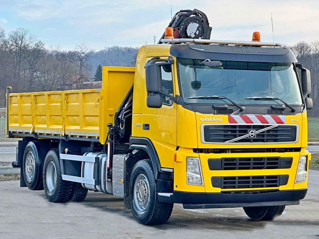 Volvo FM 330 Kipper 5,50m*HIAB 122 B -3 DUO*TOPZUSTAND - Camion con gru, Autocarro ribaltabile: foto 4 Volvo FM 330 Kipper 5,50m*HIAB 122 B -3 DUO*TOPZUSTAND - Camion con gru, Autocarro ribaltabile: foto 4
