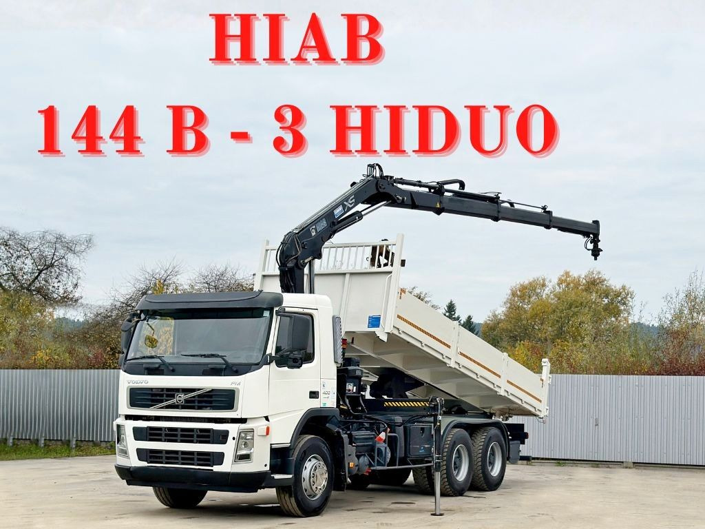 Volvo FM 400 Kipper 6,20m * HIAB 144 B-3 HIDUO* 6x4 - Autocarro ribaltabile: foto 1 Volvo FM 400 Kipper 6,20m * HIAB 144 B-3 HIDUO* 6x4 - Autocarro ribaltabile: foto 1