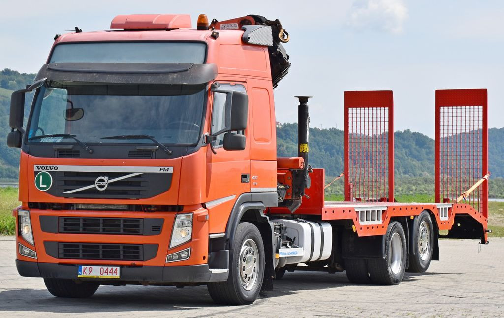 Volvo FM 410 * PK 26002 - EH D / FUNK* TOPZUSTAND - Camion con gru, Autocarro trasporto automezzi: foto 4 Volvo FM 410 * PK 26002 - EH D / FUNK* TOPZUSTAND - Camion con gru, Autocarro trasporto automezzi: foto 4