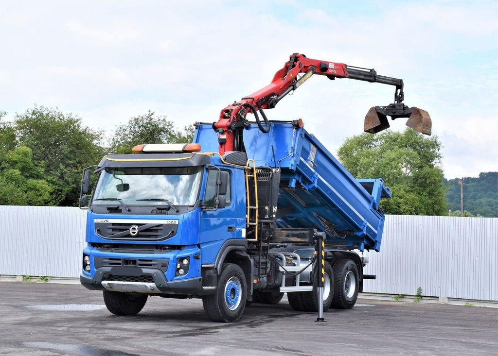 Volvo FMX 370 Kipper 4,90m *EPSILON Q150Z/FUNK*6x4 - Autocarro ribaltabile, Camion con gru: foto 2 Volvo FMX 370 Kipper 4,90m *EPSILON Q150Z/FUNK*6x4 - Autocarro ribaltabile, Camion con gru: foto 2