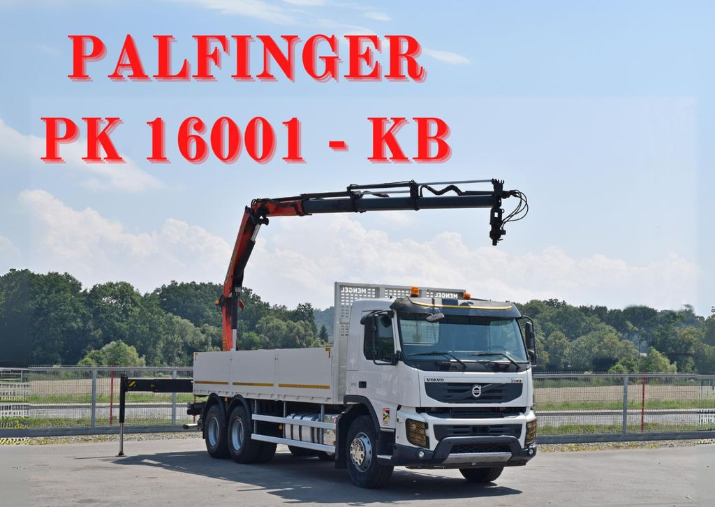 Volvo FMX 370 PRITSCHE 6,60m *PK 16001 - KB+FUNK/6x4 - Camion con gru, Autocarro ribaltabile: foto 1 Volvo FMX 370 PRITSCHE 6,60m *PK 16001 - KB+FUNK/6x4 - Camion con gru, Autocarro ribaltabile: foto 1