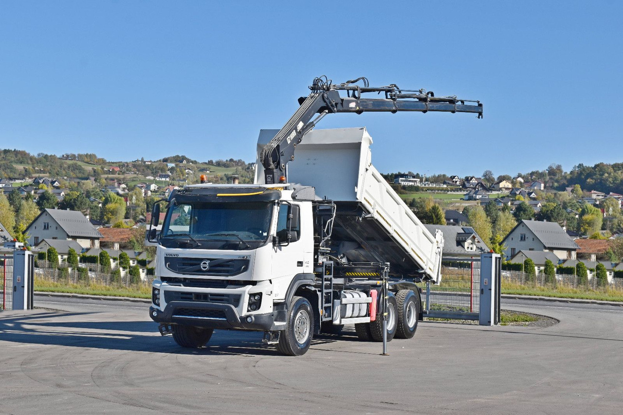 Volvo FMX 410 Kipper 5,20m*HIAB 122 D-4 HIDUO/FUNK*6x4 - Autocarro ribaltabile: foto 2 Volvo FMX 410 Kipper 5,20m*HIAB 122 D-4 HIDUO/FUNK*6x4 - Autocarro ribaltabile: foto 2