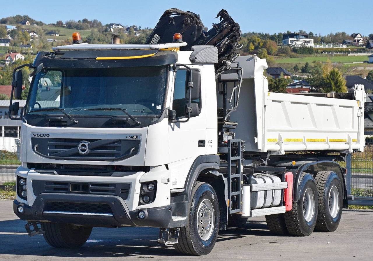 Volvo FMX 410 Kipper 5,20m*HIAB 122 D-4 HIDUO/FUNK*6x4 - Camion con gru: foto 5 Volvo FMX 410 Kipper 5,20m*HIAB 122 D-4 HIDUO/FUNK*6x4 - Camion con gru: foto 5