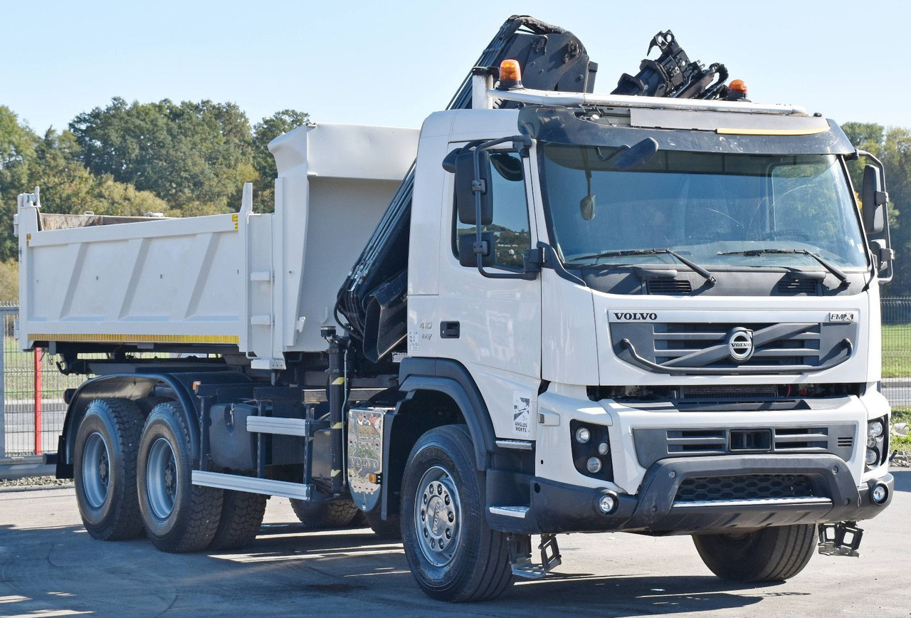 Volvo FMX 410 Kipper 5,20m*HIAB 122 D-4 HIDUO/FUNK*6x4 - Camion con gru: foto 4 Volvo FMX 410 Kipper 5,20m*HIAB 122 D-4 HIDUO/FUNK*6x4 - Camion con gru: foto 4