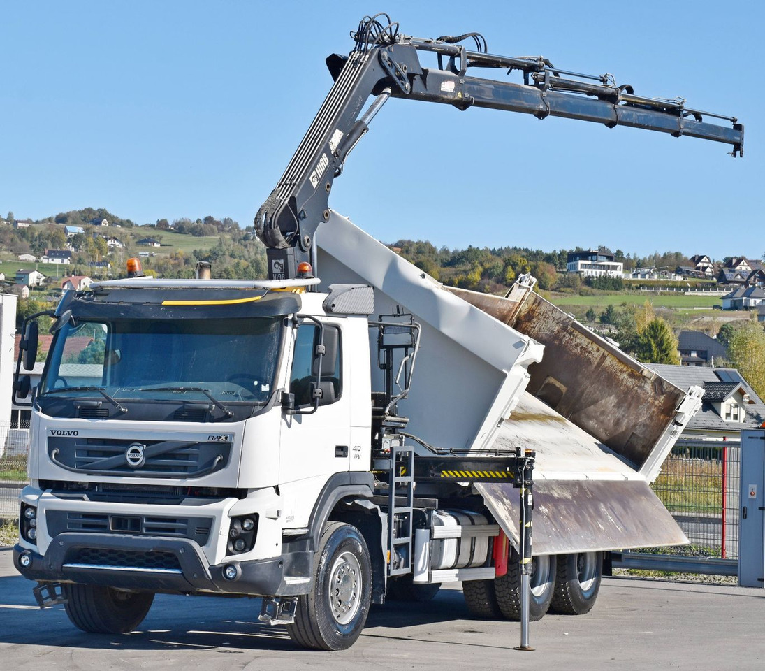 Volvo FMX 410 Kipper 5,20m*HIAB 122 D-4 HIDUO/FUNK*6x4 - Autocarro ribaltabile: foto 3 Volvo FMX 410 Kipper 5,20m*HIAB 122 D-4 HIDUO/FUNK*6x4 - Autocarro ribaltabile: foto 3