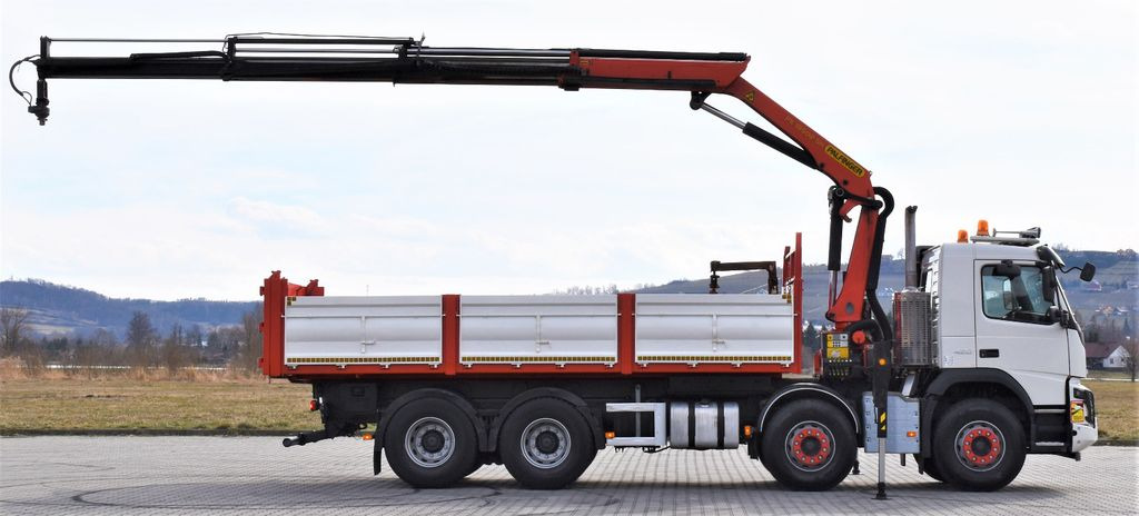 Volvo FMX 420 Kipper 6,20m *PK 1850 2 - SH B*FUNK/8x4 - Camion con gru, Autocarro ribaltabile: foto 5 Volvo FMX 420 Kipper 6,20m *PK 1850 2 - SH B*FUNK/8x4 - Camion con gru, Autocarro ribaltabile: foto 5