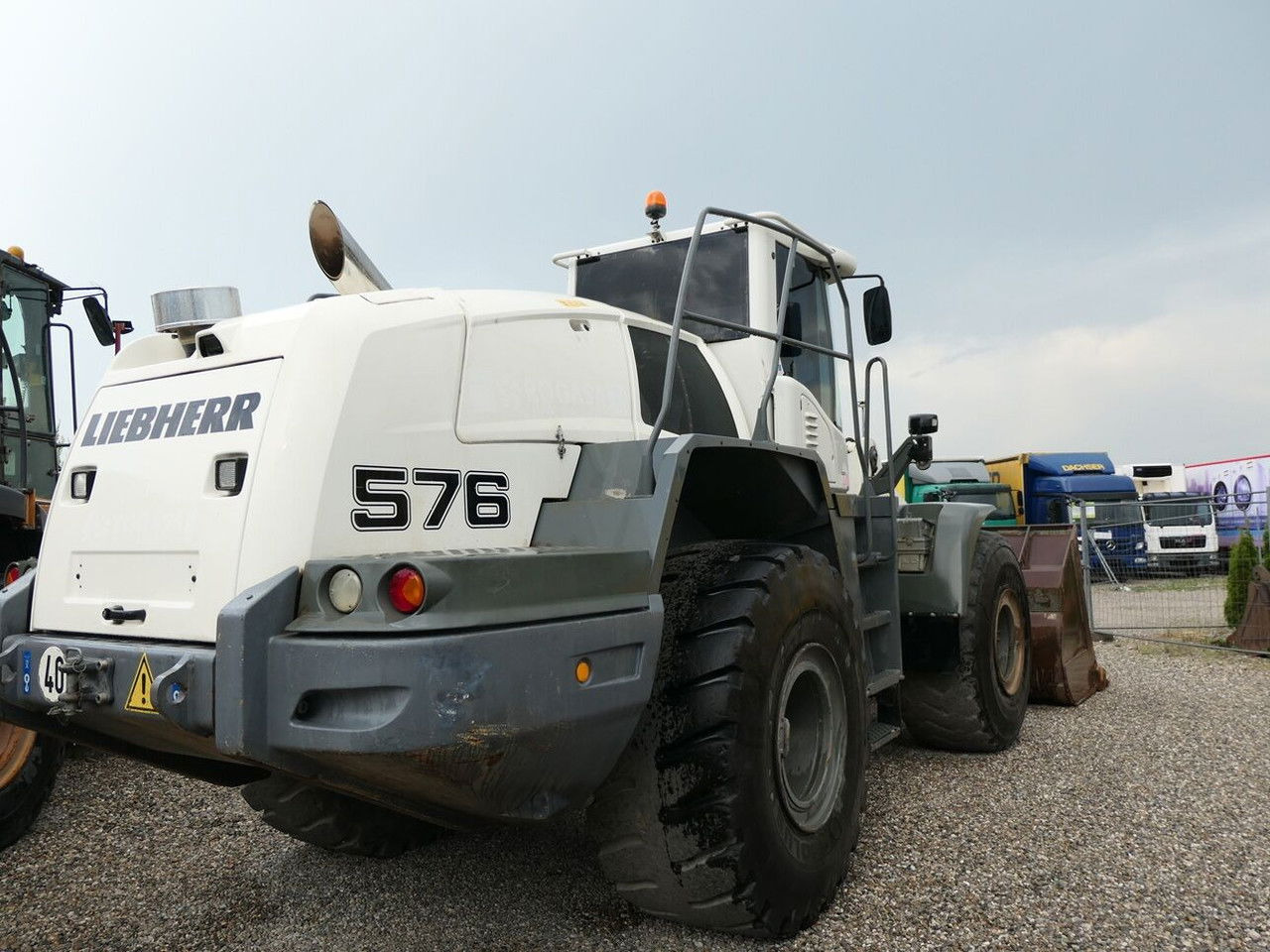 Pala gommata Liebherr L 576: foto 12