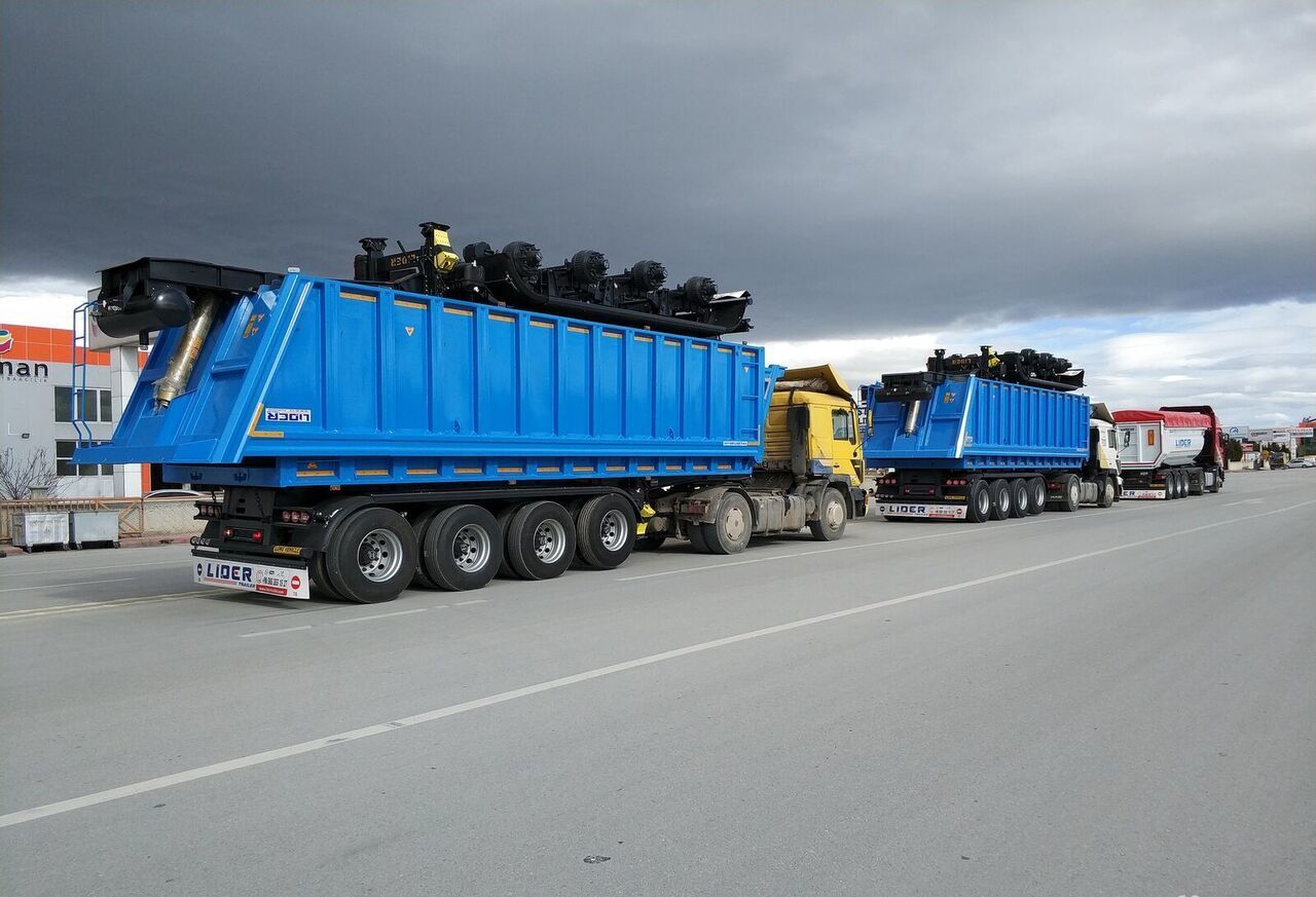 Semirimorchio ribaltabile nuovo LIDER 2024 MODEL NEW 35 M3 DUMPER ( BENNE ): foto 9 Semirimorchio ribaltabile nuovo LIDER 2024 MODEL NEW 35 M3 DUMPER ( BENNE ): foto 9