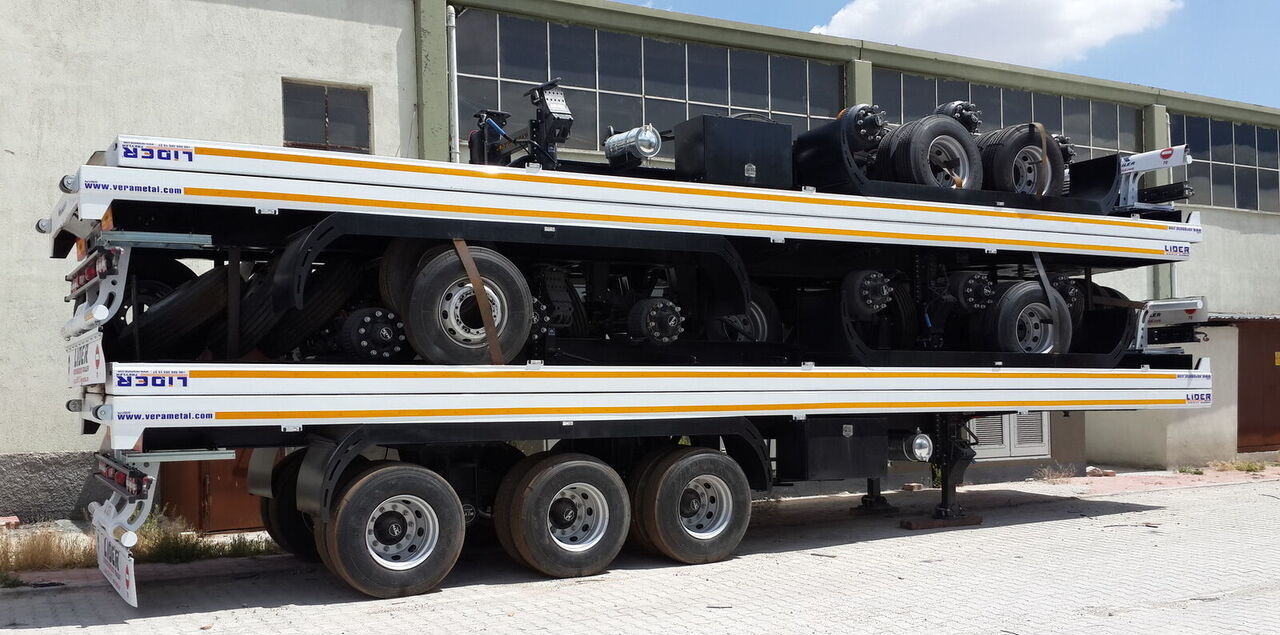 LIDER 2024 MODEL NEW DIRECTLY FROM MANUFACTURER FACTORY AVAILABLE READY - Semirimorchio portacontainer/ Caisse interchangeable: foto 2 LIDER 2024 MODEL NEW DIRECTLY FROM MANUFACTURER FACTORY AVAILABLE READY - Semirimorchio portacontainer/ Caisse interchangeable: foto 2