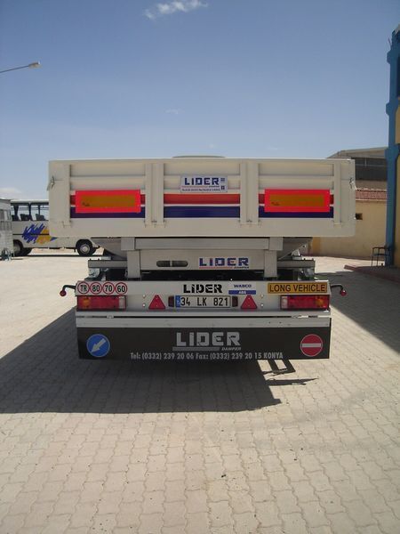 Semirimorchio ribaltabile nuovo LIDER 2024 MODEL NEW FROM MANUFACTURER COMPANY: foto 7