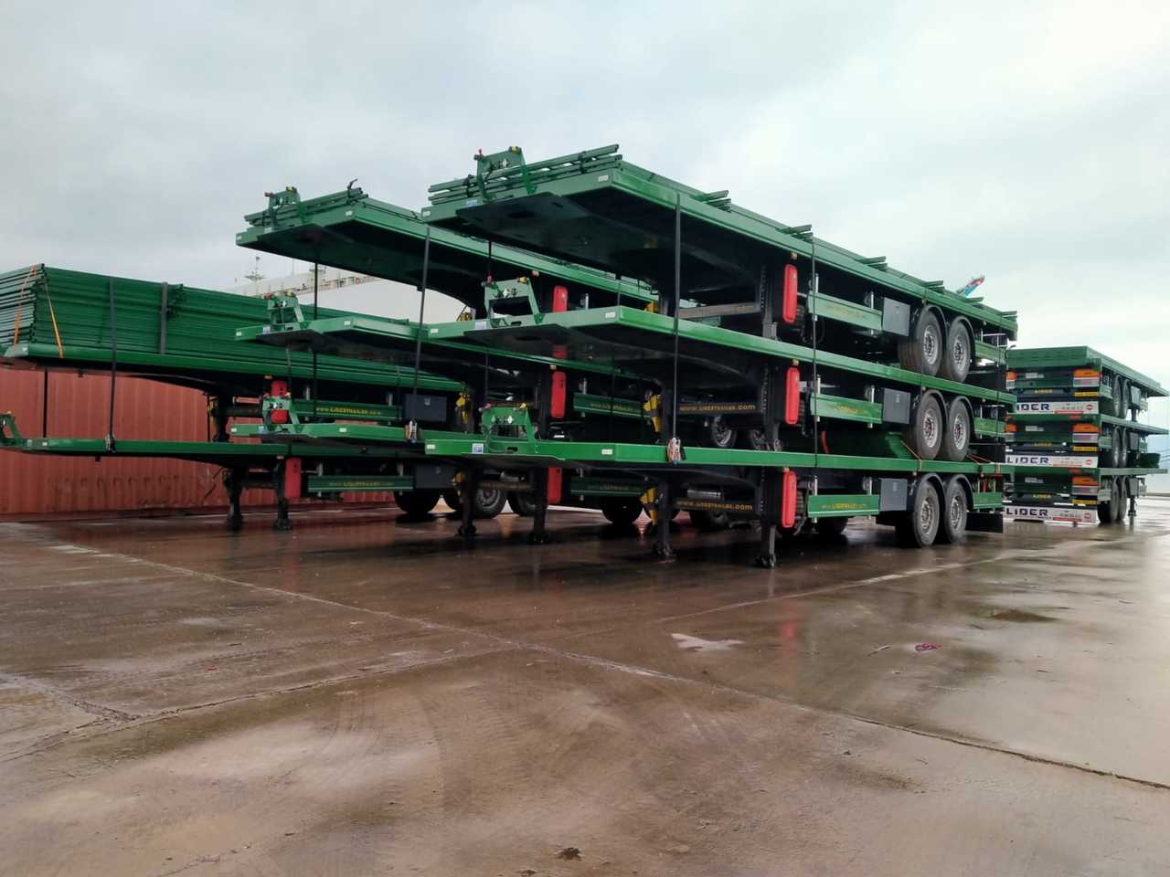 LIDER 2025 MODEL NEW DIRECTLY FROM MANUFACTURER FACTORY AVAILABLE READ - Semirimorchio portacontainer/ Caisse interchangeable: foto 1 LIDER 2025 MODEL NEW DIRECTLY FROM MANUFACTURER FACTORY AVAILABLE READ - Semirimorchio portacontainer/ Caisse interchangeable: foto 1