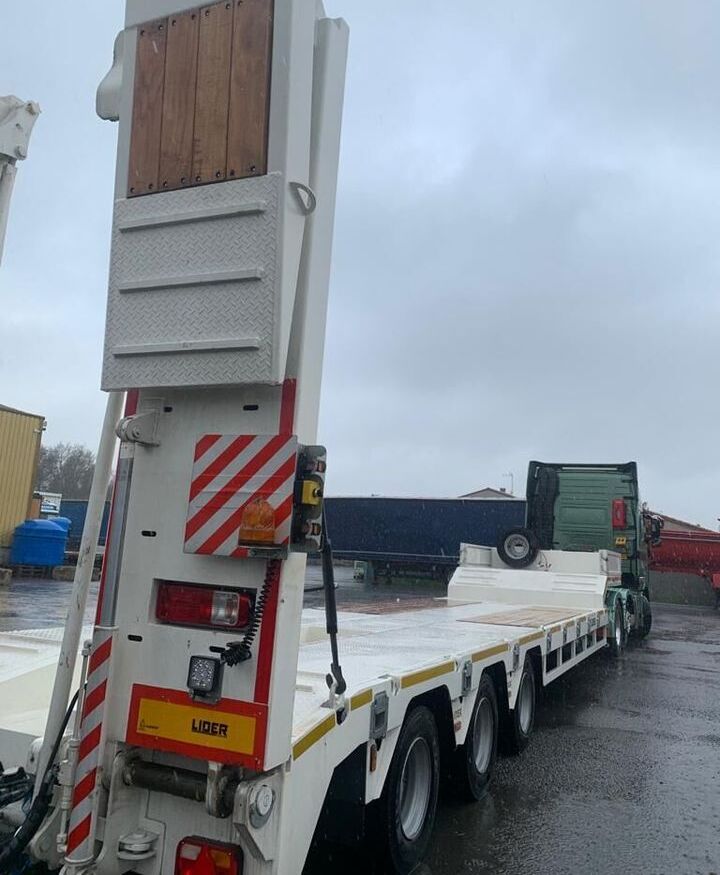 Semirimorchio pianale ribassato nuovo LIDER 2025 YEAR NEW LOWBED TRAILER FOR SALE (MANUFACTURER COMPANY): foto 7