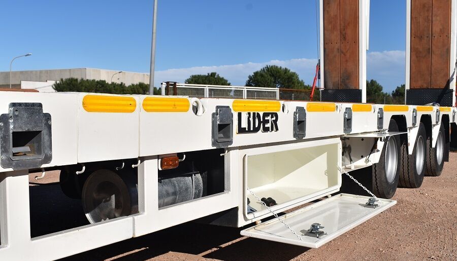 Semirimorchio pianale ribassato nuovo LIDER 2025 YEAR NEW LOWBED TRAILER FOR SALE (MANUFACTURER COMPANY): foto 13