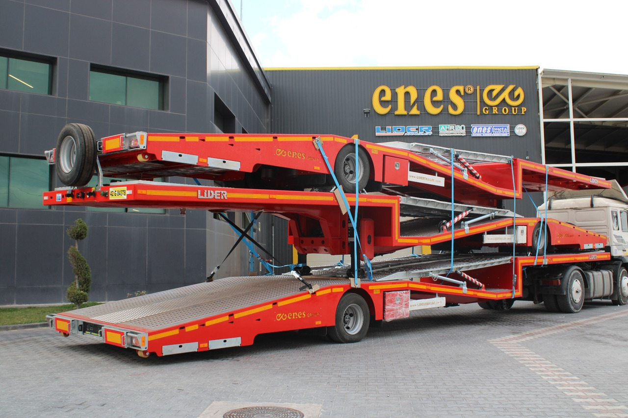 Semirimorchio trasporto automezzi per il trasporto di mezzi pesanti nuovo LIDER LIDER NEW 2025 MODEL Car Carrier: foto 6