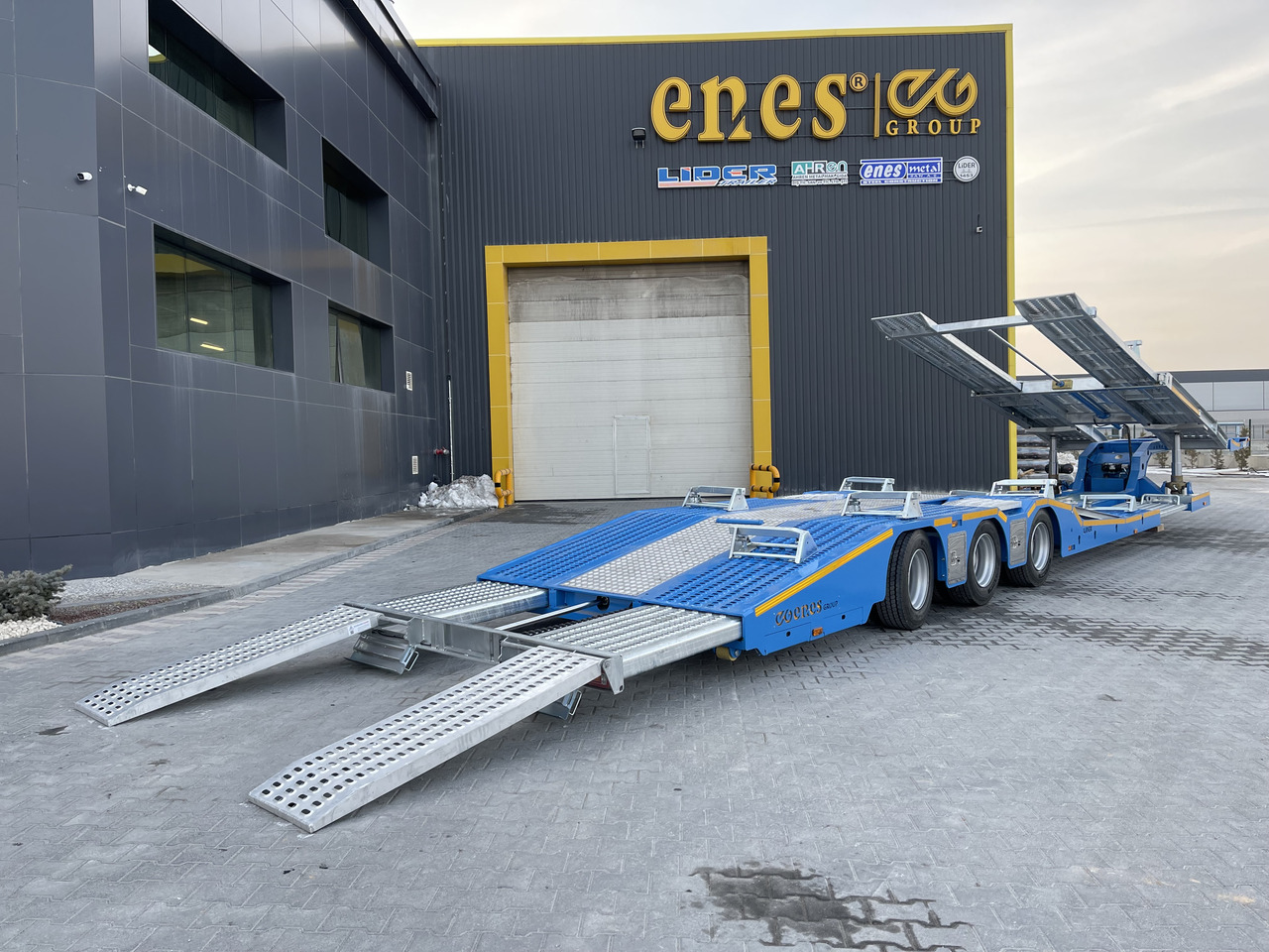 Semirimorchio trasporto automezzi per il trasporto di mezzi pesanti nuovo LIDER LIDER NEW 2025 MODEL Car Carrier: foto 8