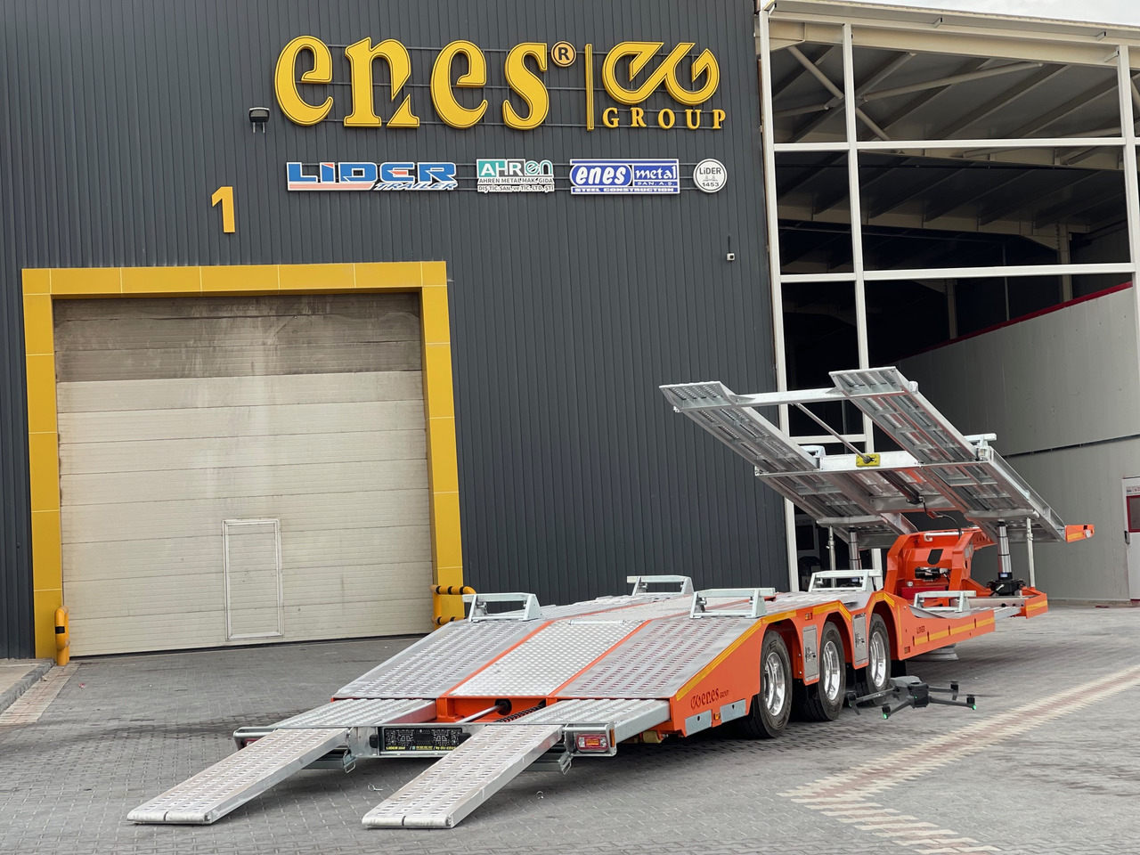 Semirimorchio trasporto automezzi per il trasporto di mezzi pesanti nuovo LIDER LIDER NEW 2025 MODEL Car Carrier: foto 10
