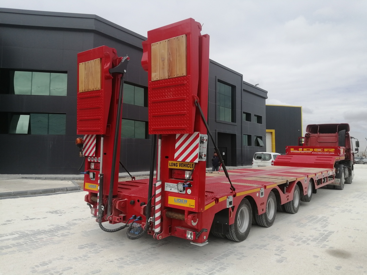 Semirimorchio pianale ribassato nuovo LIDER NEW 2025 MODELS YEAR LIDER TRAILER: foto 14