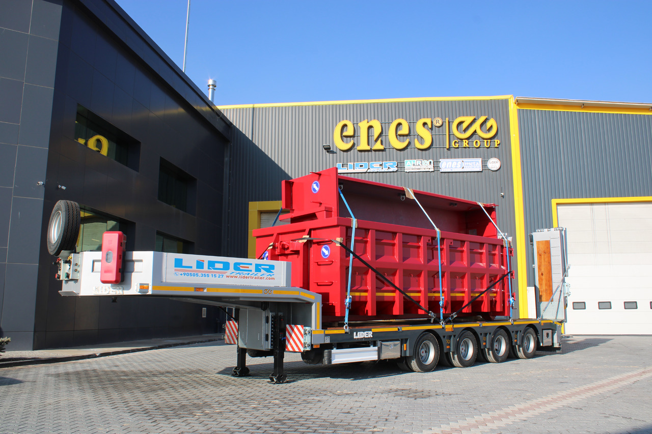 Cassone ribaltabile per il trasporto di container nuovo LIDER NEW 2025 MODELS YEAR (MANUFACTURER COMPANY LIDER TRAILER: foto 16