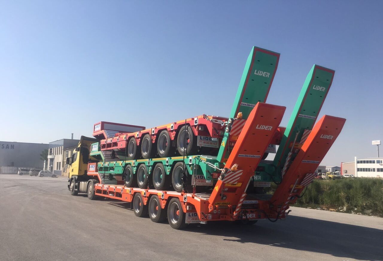 LIDER TRAILER -ENES GROUP NEW remorque surbaissée 2024 YEAR (MANUFACTURER COMPANY) - Semirimorchio pianale ribassato: foto 2 LIDER TRAILER -ENES GROUP NEW remorque surbaissée 2024 YEAR (MANUFACTURER COMPANY) - Semirimorchio pianale ribassato: foto 2