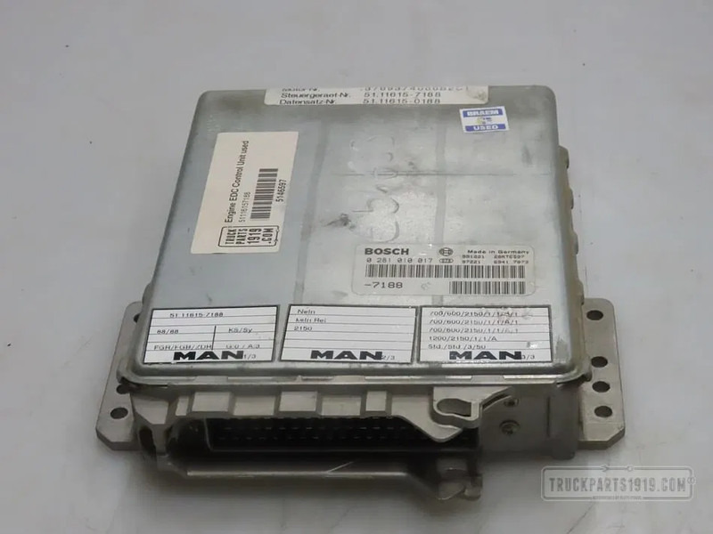 MAN 51116157188 Motorstuurdoos D2866LF35 - ECU per Camion: foto 1 MAN 51116157188 Motorstuurdoos D2866LF35 - ECU per Camion: foto 1