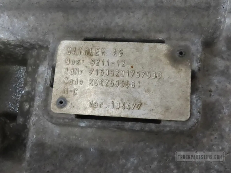 Mercedes-Benz 0012603600 Versnellingsbak G211-12 MB MP4 - Cambio per Camion: foto 3 Mercedes-Benz 0012603600 Versnellingsbak G211-12 MB MP4 - Cambio per Camion: foto 3