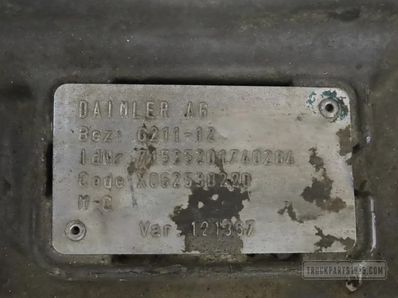 Mercedes-Benz Gearbox & Clutch Parts Versnellingsbak G211-12 MB MP4 - Cambio per Camion: foto 3 Mercedes-Benz Gearbox & Clutch Parts Versnellingsbak G211-12 MB MP4 - Cambio per Camion: foto 3