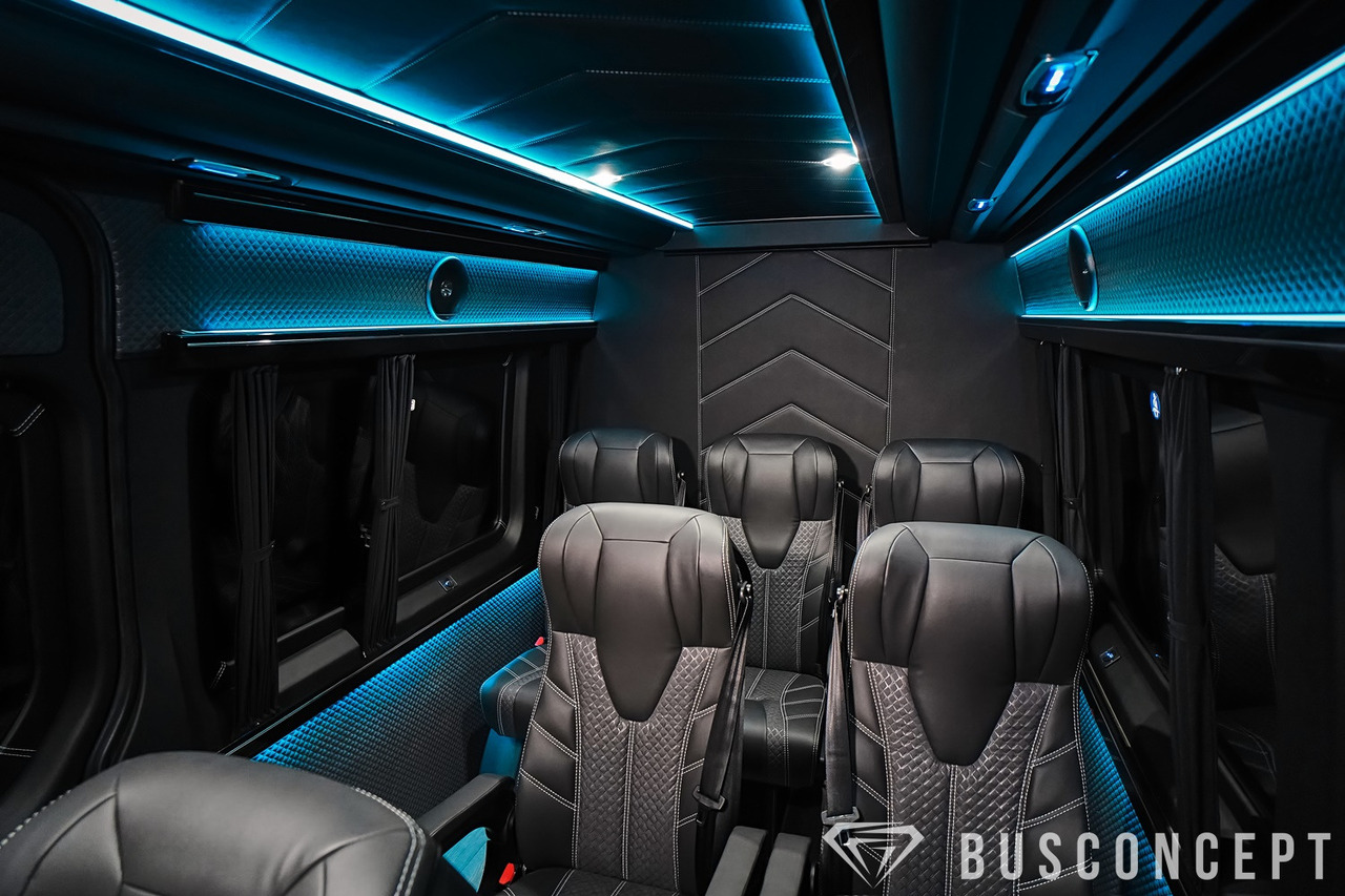 Minibus, Pulmino nuovo Mercedes Sprinter 319 Busconcept L3H2 9-Sitze: foto 6