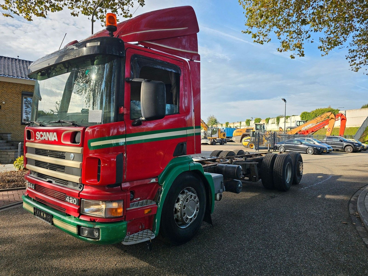 Scania P 124G 420 6x2*4 Fahrgestell - Autocarro telaio: foto 3 Scania P 124G 420 6x2*4 Fahrgestell - Autocarro telaio: foto 3