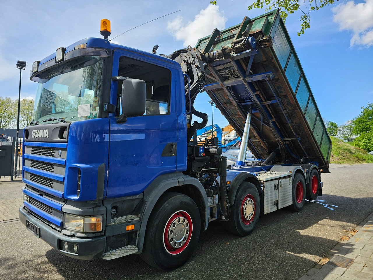 Camion con gru Scania R 124G 420 8x2: foto 5
