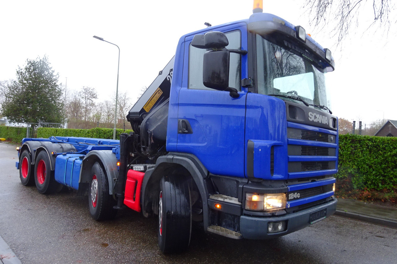Camion con gru Scania R 124G 420 8x2: foto 9