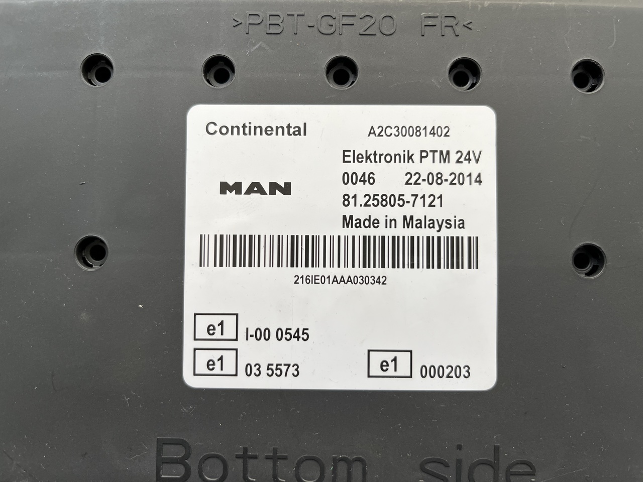 ELECTRΟΝΙC CONTROL UNITS MAN TGX - Sistema elettrico per Camion: foto 5 ELECTRΟΝΙC CONTROL UNITS MAN TGX - Sistema elettrico per Camion: foto 5