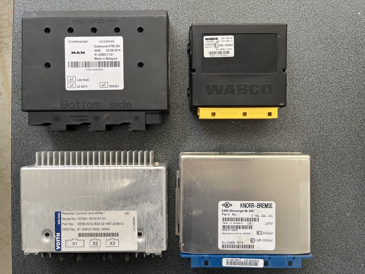 ELECTRΟΝΙC CONTROL UNITS MAN TGX - Sistema elettrico per Camion: foto 1 ELECTRΟΝΙC CONTROL UNITS MAN TGX - Sistema elettrico per Camion: foto 1