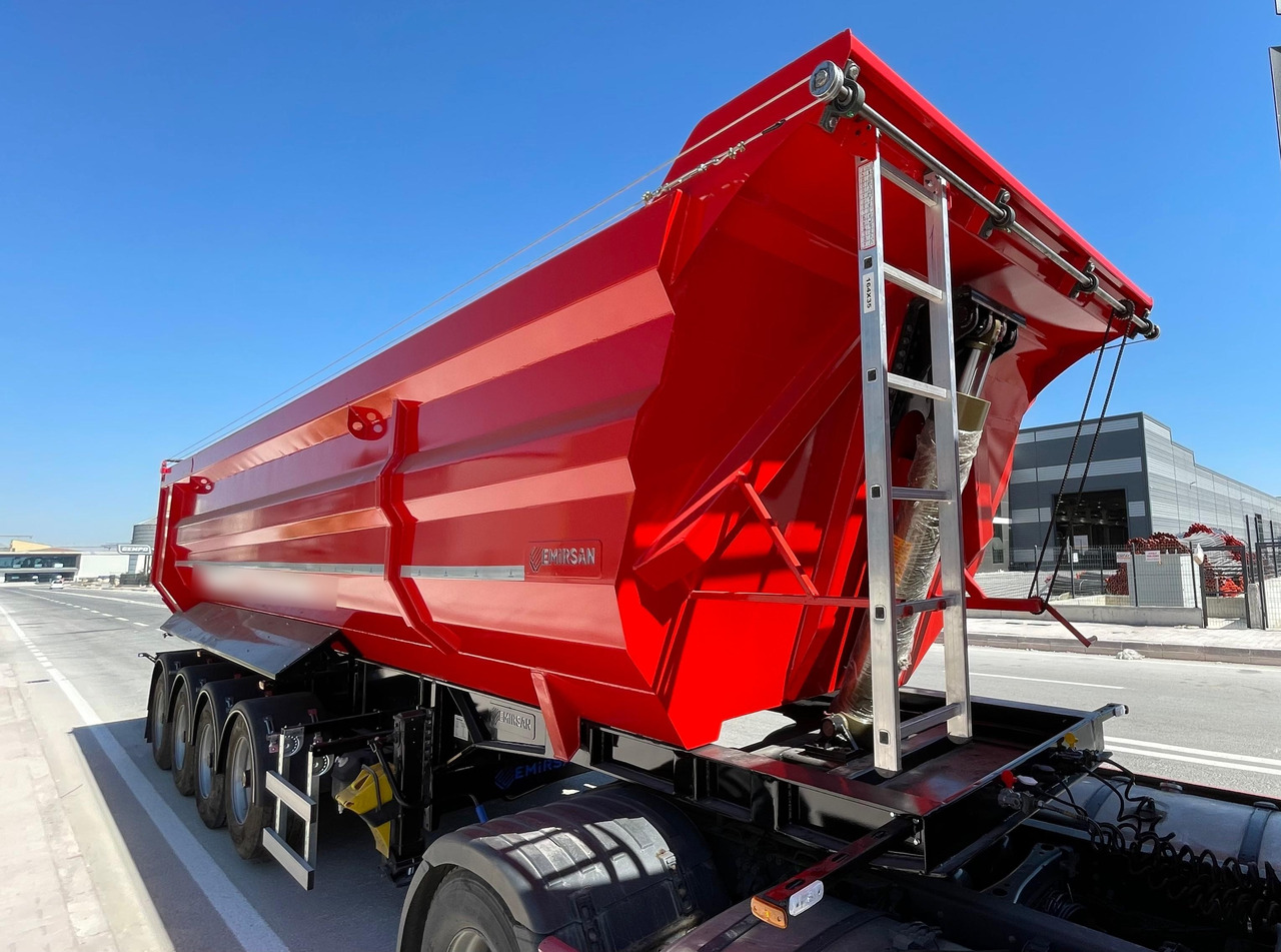 EMIRSAN SELF-STEERING, 4 AXLE U TYPE TIPPER - Semirimorchio ribaltabile: foto 1 EMIRSAN SELF-STEERING, 4 AXLE U TYPE TIPPER - Semirimorchio ribaltabile: foto 1
