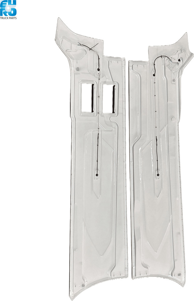 DAF XG XG+ XF ZIJSKIRT SET WB 3800mm 2022- COLOR CRISTAL WHITE , E1980,COMPLEET MET BEVESTIGING. 000217A1A - Paraurto per Camion: foto 2 DAF XG XG+ XF ZIJSKIRT SET WB 3800mm 2022- COLOR CRISTAL WHITE , E1980,COMPLEET MET BEVESTIGING. 000217A1A - Paraurto per Camion: foto 2