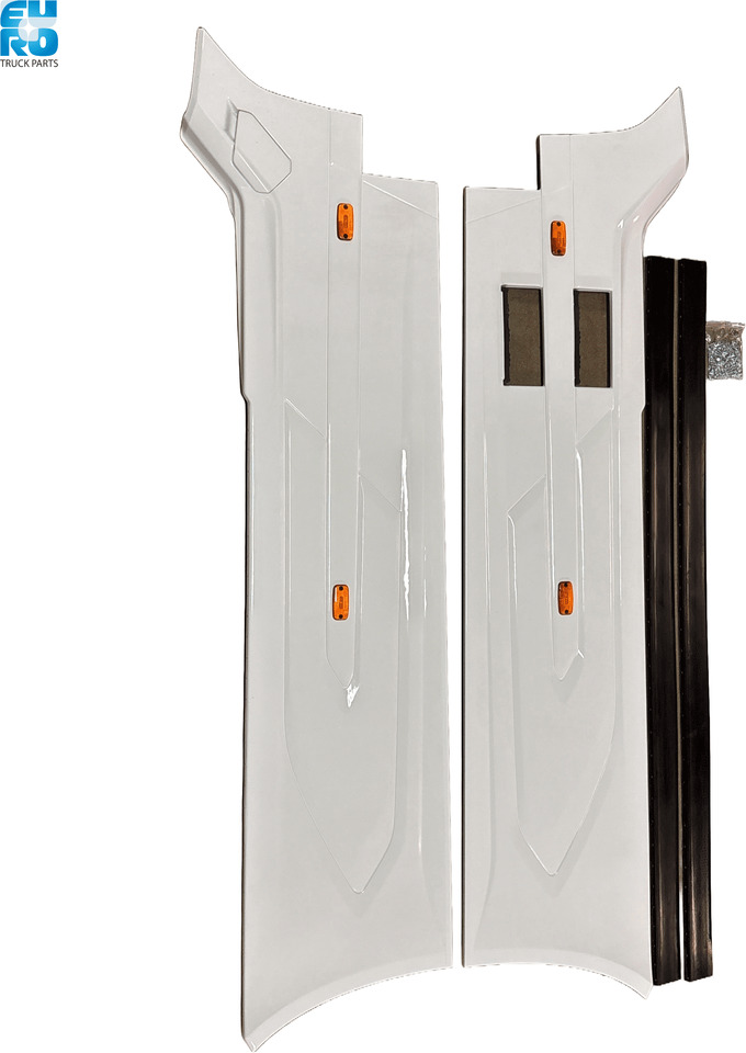 DAF XG XG+ XF ZIJSKIRT SET WB 4000mm 2022- COLOR CRISTAL WHITE , E1980,COMPLEET MET BEVESTIGING. 000217C1A - Paraurto per Camion: foto 1 DAF XG XG+ XF ZIJSKIRT SET WB 4000mm 2022- COLOR CRISTAL WHITE , E1980,COMPLEET MET BEVESTIGING. 000217C1A - Paraurto per Camion: foto 1