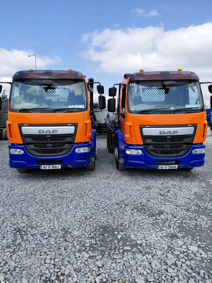 2014 DAF LF Skip Loader X 2 - Autocarro multibenna: foto 1 2014 DAF LF Skip Loader X 2 - Autocarro multibenna: foto 1