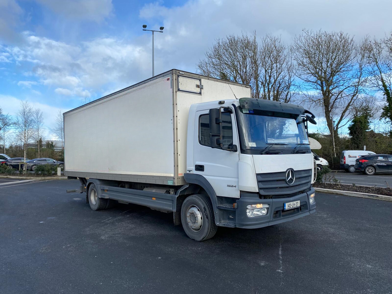 2014 Mercedes Atego 1524 - Autocarro furgonato: foto 1 2014 Mercedes Atego 1524 - Autocarro furgonato: foto 1