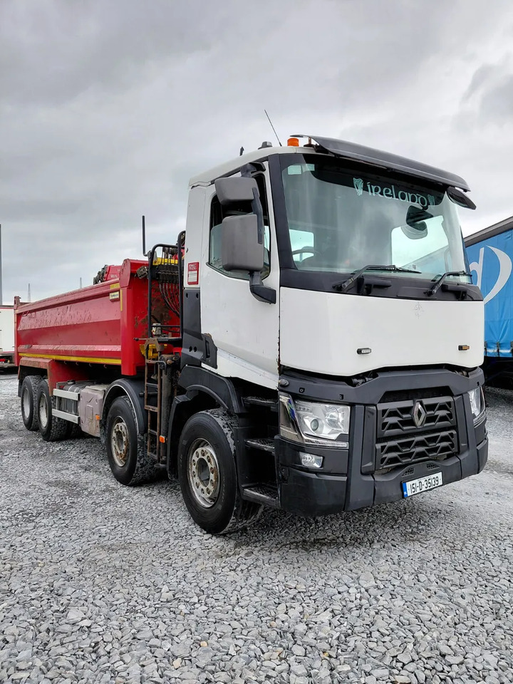 2015 Renault C 380 Grab Tipper 8×4 - Autocarro ribaltabile, Camion con gru: foto 2 2015 Renault C 380 Grab Tipper 8×4 - Autocarro ribaltabile, Camion con gru: foto 2