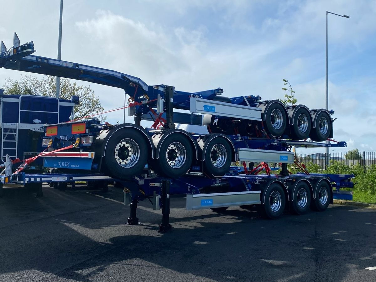 New D-TEC CONTAINER CHASSIS PM-3-SSliding - Semirimorchio portacontainer/ Caisse interchangeable: foto 1 New D-TEC CONTAINER CHASSIS PM-3-SSliding - Semirimorchio portacontainer/ Caisse interchangeable: foto 1