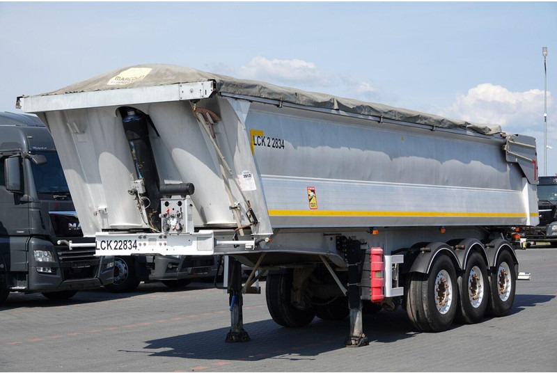 Benalu WYWROTKA 27 m3 / ALUMINIOWA / HYDRAULICZNA KLAPA / 2 OSIE PODNOS - Semirimorchio ribaltabile: foto 1 Benalu WYWROTKA 27 m3 / ALUMINIOWA / HYDRAULICZNA KLAPA / 2 OSIE PODNOS - Semirimorchio ribaltabile: foto 1