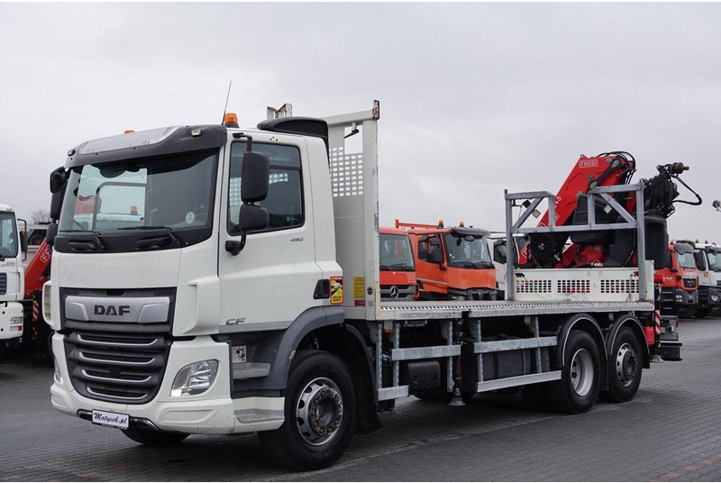 DAF CF 450 - Autocarro con pianale/ Cassone fisso, Camion con gru: foto 5 DAF CF 450 - Autocarro con pianale/ Cassone fisso, Camion con gru: foto 5