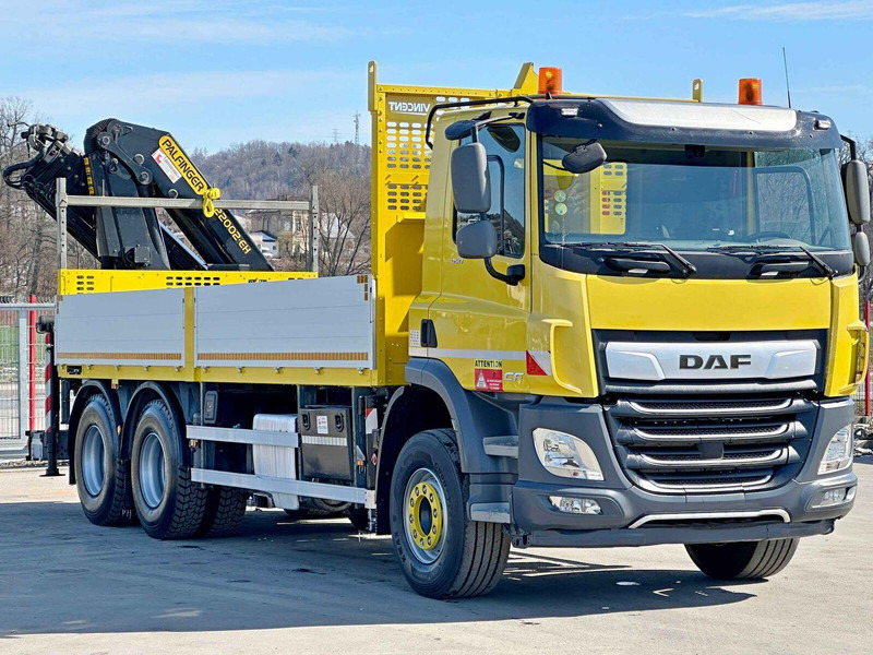 DAF CF 450 * PK 22002 - EH D + FUNK * 6x4 * TOP - Autocarro con pianale/ Cassone fisso, Camion con gru: foto 3 DAF CF 450 * PK 22002 - EH D + FUNK * 6x4 * TOP - Autocarro con pianale/ Cassone fisso, Camion con gru: foto 3