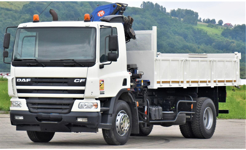 DAF CF 75.310 - Autocarro ribaltabile, Camion con gru: foto 4 DAF CF 75.310 - Autocarro ribaltabile, Camion con gru: foto 4