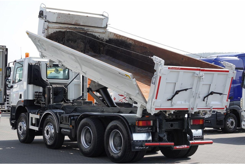 DAF CF 85.410 / 8X4 / WYWROTKA 2 STR / BORDMATIC / HYDROBURTA / SPRO - Autocarro ribaltabile: foto 4 DAF CF 85.410 / 8X4 / WYWROTKA 2 STR / BORDMATIC / HYDROBURTA / SPRO - Autocarro ribaltabile: foto 4