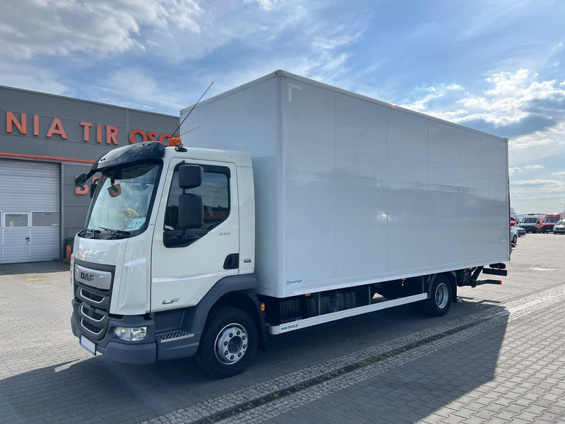 DAF LF 210 12.210 CONTAINER+LIFT 1500 kg 1.HAND - Autocarro furgonato: foto 1 DAF LF 210 12.210 CONTAINER+LIFT 1500 kg 1.HAND - Autocarro furgonato: foto 1